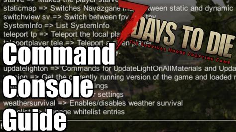 Command console guide .